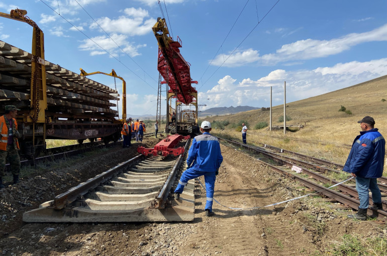 Դալարիկ-Քարակերտ երկաթուղային հատվածի երթևեկությունը վերականգնվել է