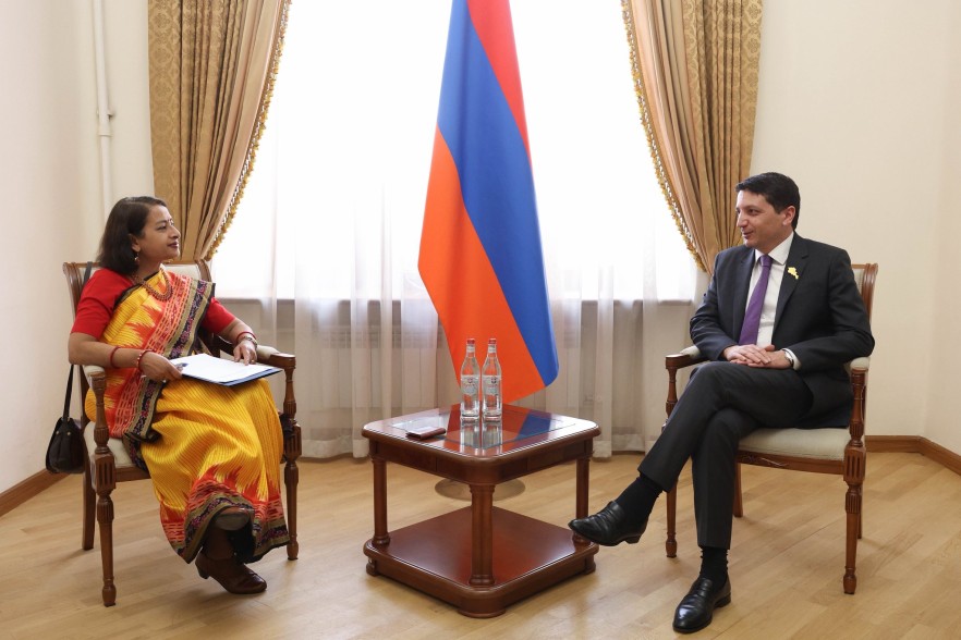 Վահե Հովհաննիսյանը և Հնդկաստանի դեսպանը քննարկել են երկկողմ տնտեսական համագործակցության ընդլայնման հեռանկարները