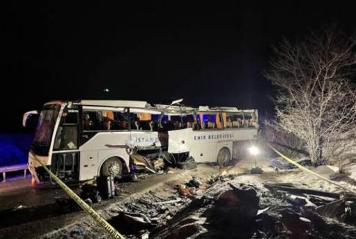 Թուրքիայում զբոսաշրջային ավտոբուս է շրջվել. կան զոհեր