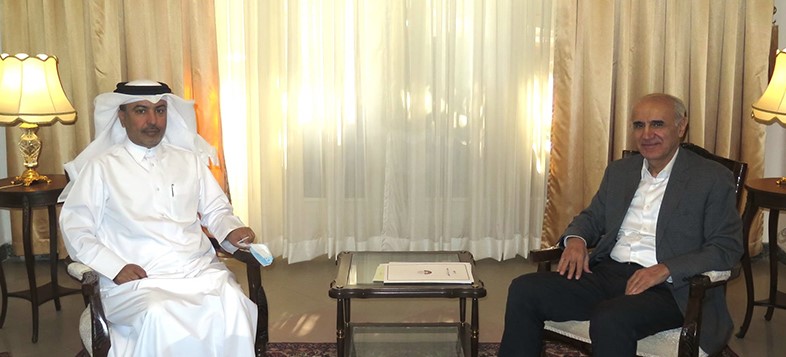 Դեսպան Թումանյանն ԻԻՀ-ում Կատարի դեսպանի հետ քննարկել է ԼՂ հակամարտությանը վերաբերող հարցեր
