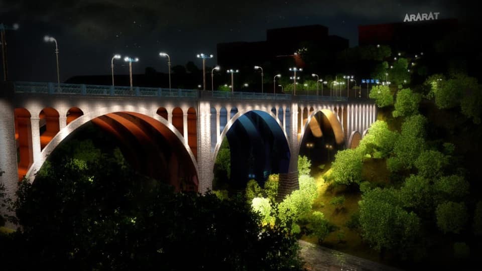 «Հաղթանակ» կամրջի գեղարվեստական լուսավորության արդիականացման համար համայնքային բյուջեից նախատեսվել է շուրջ 60 միլիոն ՀՀ դրամ. Կոստանյան