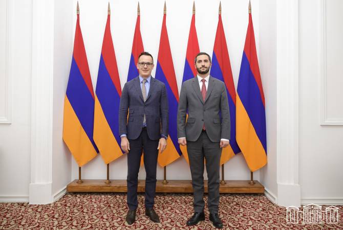 Ռուբեն Ռուբինյանը Շվեյցարիայի դեսպանի հետ քննարկել է համագործակցության հեռանկարները