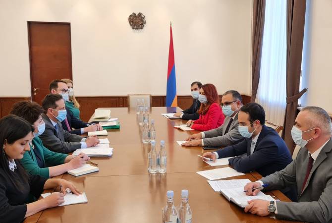 Տիգրան Խաչատրյանը գերմանացի գործընկերներին է ներկայացրել ՀՀ կառավարության հնգամյա ծրագիրը
