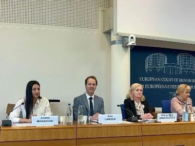Անահիտ Մանասյանը ելույթ է ունեցել Ստրասբուրգում՝ ԵԽ կողմից կազմակերպված բարձրաստիճան համաժողովում
