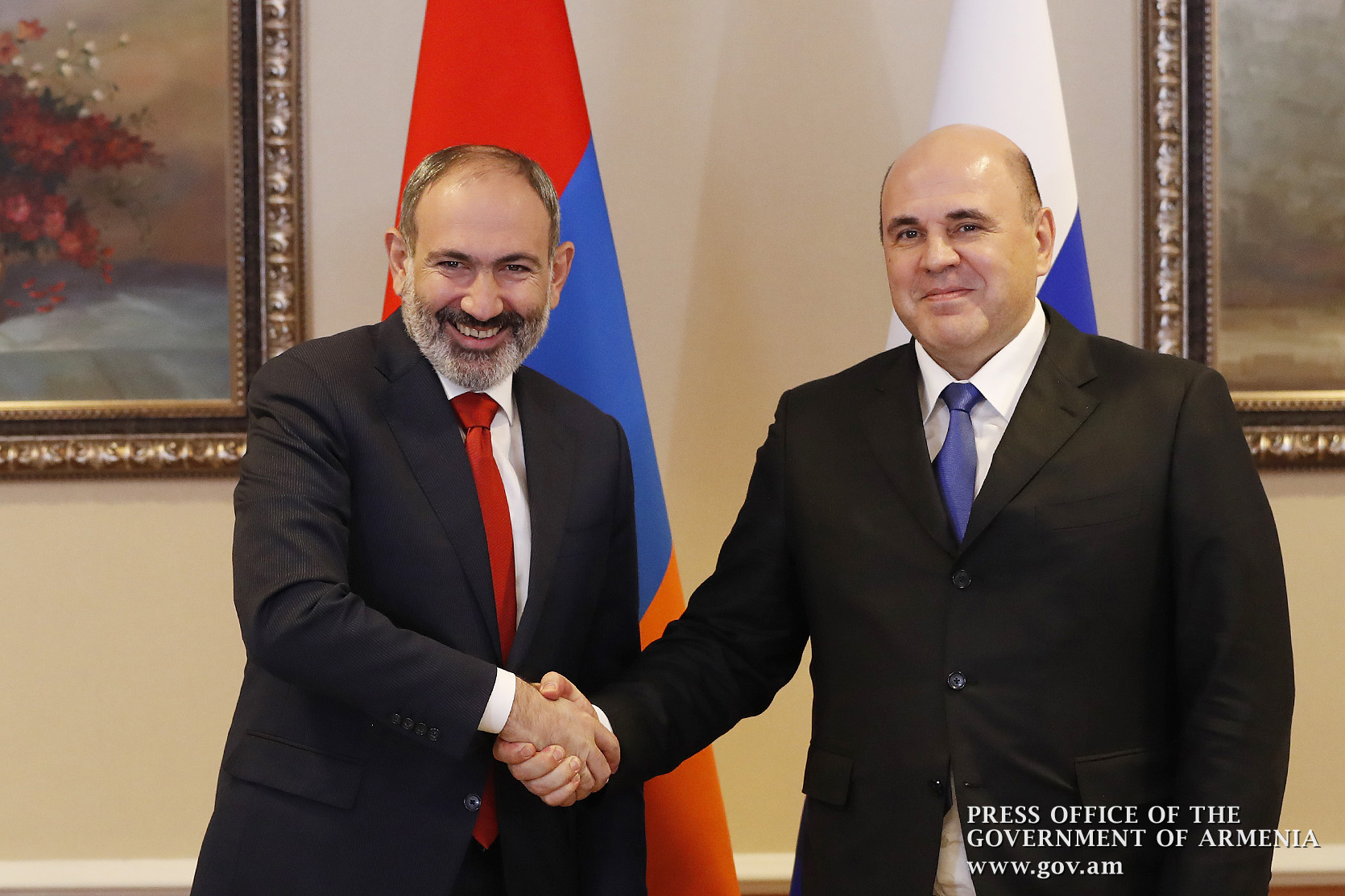 Մեր անսասան պարտքն է պահպանել ժառանգած ամուր բարեկամությունն ու եղբայրություն. Փաշինյանը՝ Միշուստինին