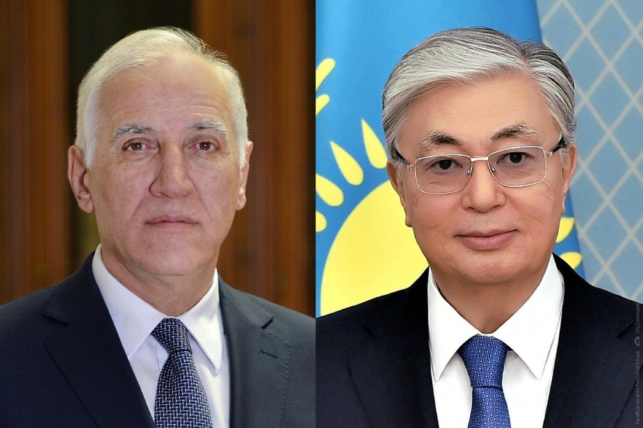 Վահագն Խաչատուրյանը շնորհավորական ուղերձ է հղել Ղազախստանի նախագահ Տոկաևին