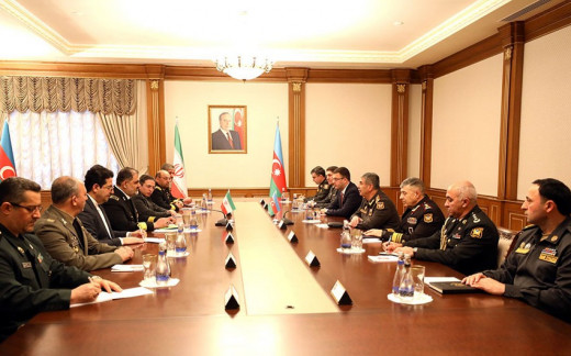Ադրբեջանն ու Իրանը քննարկել են ռազմական համագործակցության զարգացման հեռանկարները