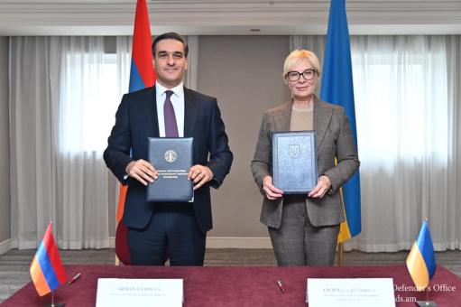 Ուկրաինայի մարդու իրավունքների հանձնակատարի գլխավորած պատվիրակությունը ՀՀ-ում է