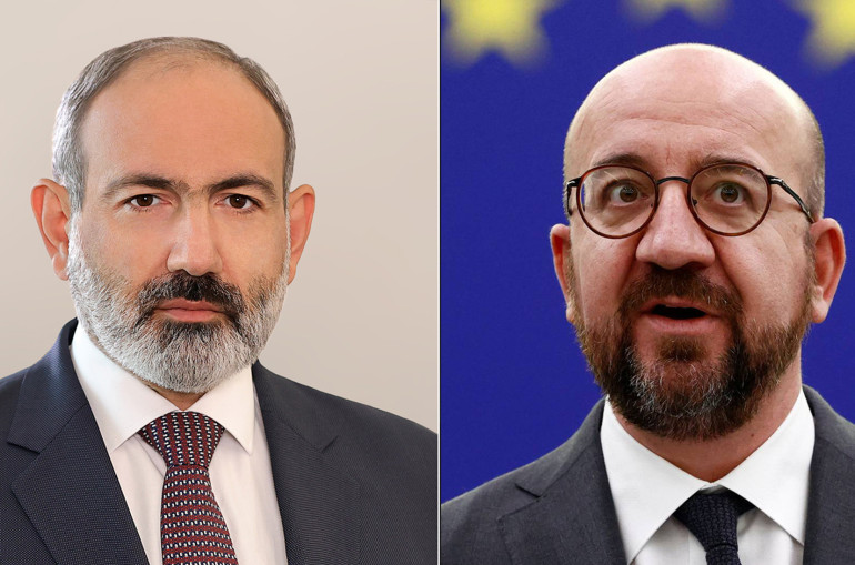 Նիկոլ Փաշինյանը հեռախոսազրույց է ունեցել Շառլ Միշելի հետ