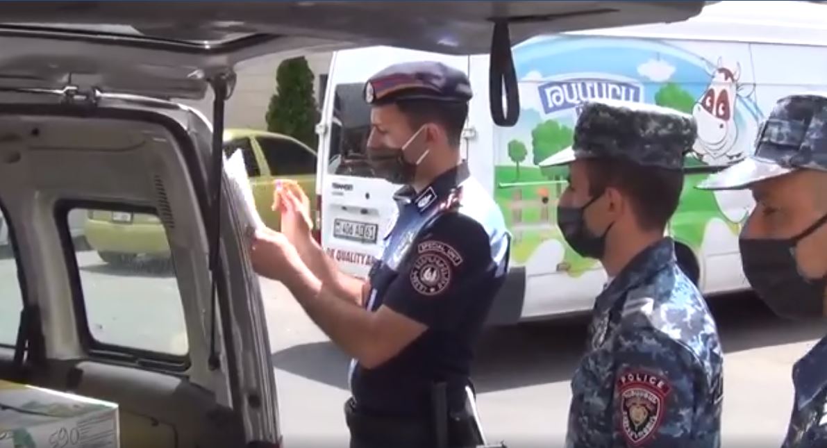  Ոստիկանությունն արձանագրել է իրավախախտման 1403 դեպք (տեսանյութ)