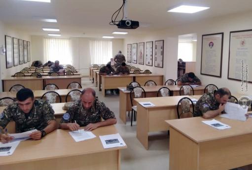 Հայ խաղաղապահները մասնակցում են հրամանատարական դասընթացների