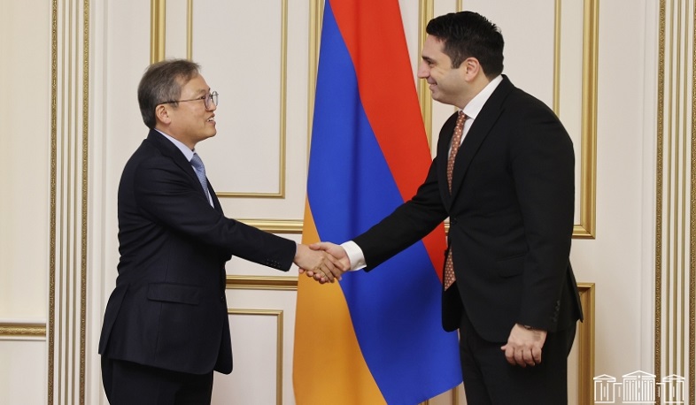 Спикер Парламента Армении принял делегацию, возглавляемую председателем группы дружбы Корея-Армения Парламента Кореи