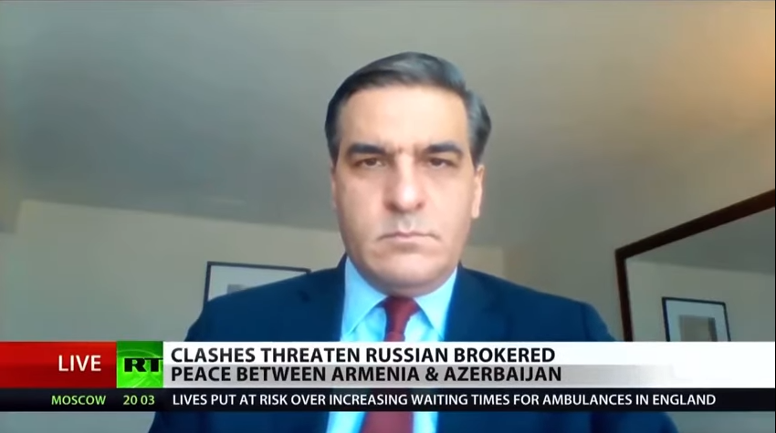 ՄԻՊ-ը Russia Today-ի ուղիղ եթերում ներկայացրել է ադրբեջանական հարձակումների հետևանքները (տեսանյութ)