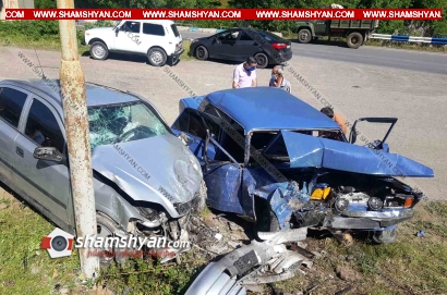 Տավուշի մարզում բախվել են 17–ամյա վարորդի 07-ը և 24-ամյա վարորդի Opel-ը. կան վիրավորներ