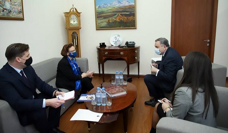 ԱԳ նախարարի տեղակալն ընդունել է Ֆինլանդիայի Հանրապետության դեսպանին