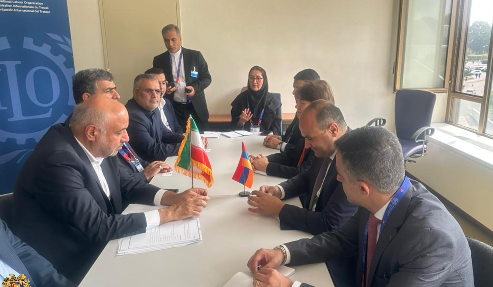 ԱՍՀ նախարարը իրանցի գործընկերոջ հետ քննարկել է Հայաստան-Իրան համագործակցության ընդլայնման հնարավորությունները