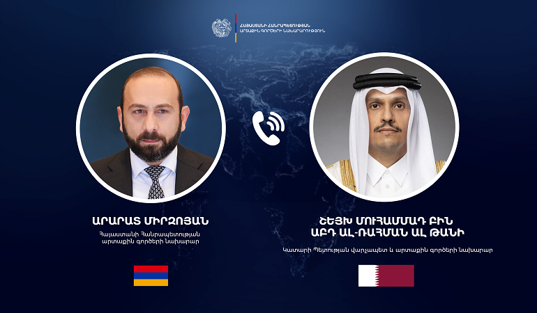 Միրզոյանը Կատարի իր գործընկերոջը շնորհակալություն է հայտնել թռիչքների չեղարկման հետևանքով Կատարում մնացած ՀՀ քաղաքացիներին աջակցելու համար