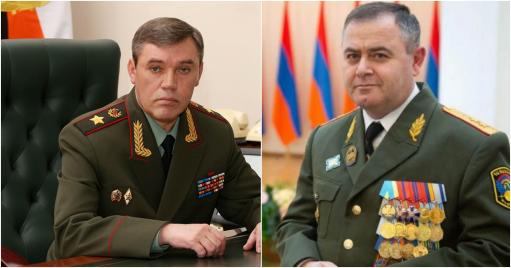 ՀՀ և ՌԴ գլխավոր շտաբի պետերը քննարկել են անվտանգային հարցեր