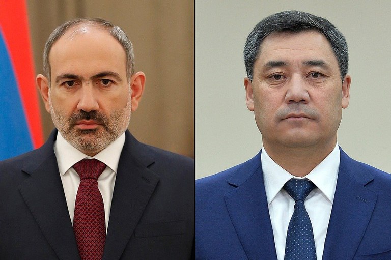 Никол Пашинян провел телефонный разговор с президентом Республики Кыргызстан