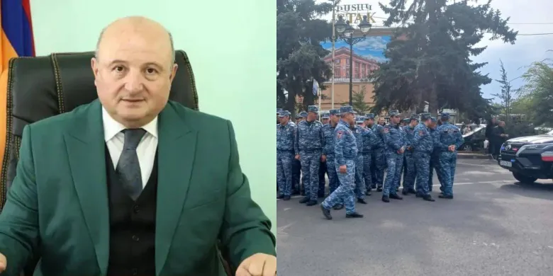 Գյումրիում քաղաքացիները վնասել են Վարդան Ղուկասյանին բերման ենթարկած ոստիկանական մեքենայի անիվները