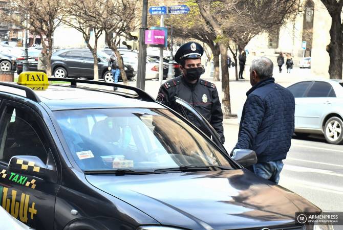 Պարետի կողմից տրված անվտանգության կանոնների խախտումներ՝ տաքսու վարորդների մոտ