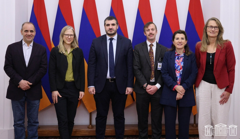 Արման Եղոյանը հանդիպել է Եվրահանձնաժողովի արտաքին քաղաքականության գործիքների ծառայության պատվիրակության հետ