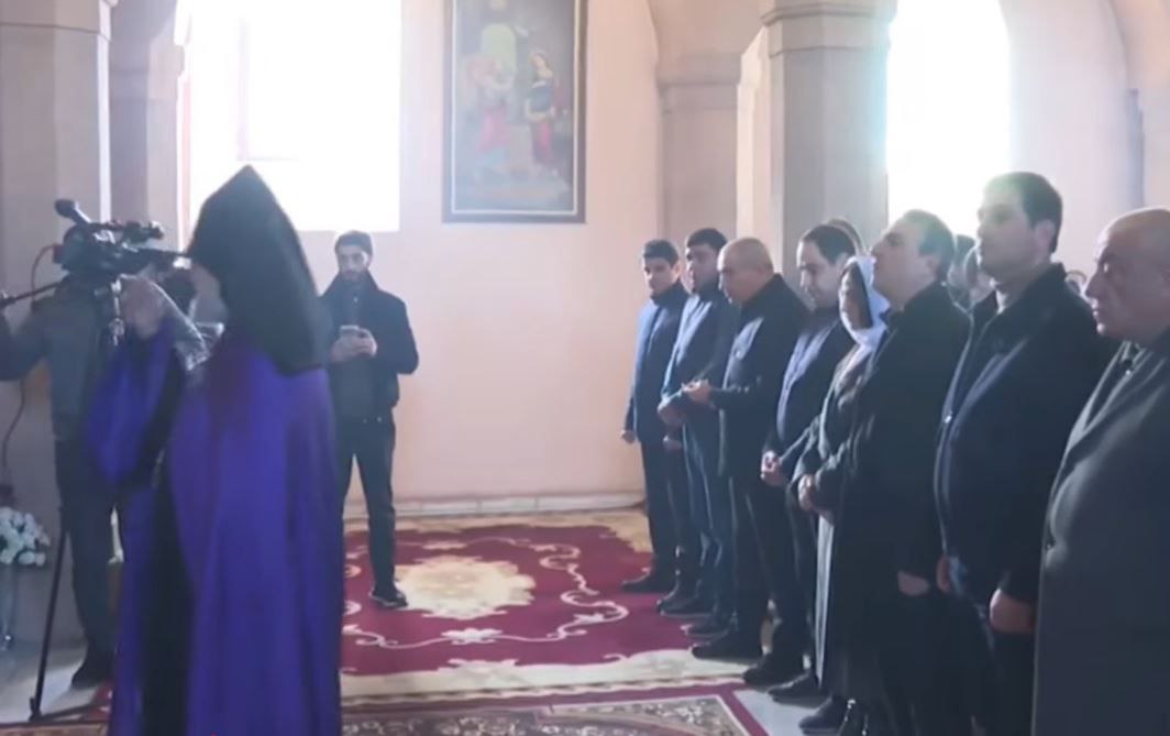 Մրգաշատի Սուրբ Գեւորգ եկեղեցում պատարագն ավարտվեց