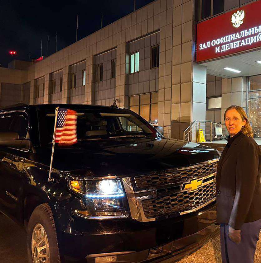 Ռուսաստանում ԱՄՆ դեսպան Լին Թրեյսին ժամանել է Մոսկվա