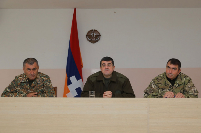 Արցախը շարունակելու է մնալ իր անկախ կարգավիճակում. ԱՀ նախագահն այցելել է Մարտունի (լուսանկար)