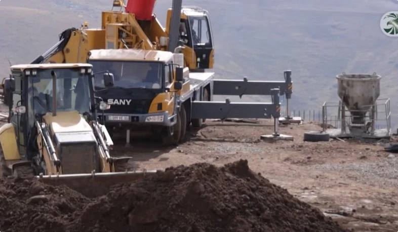 Պիլոտային ծրագրի շրջանակում բանակային դիրքերում կառուցվում են ստացիոնար բաղնիքներ. Պապիկյան