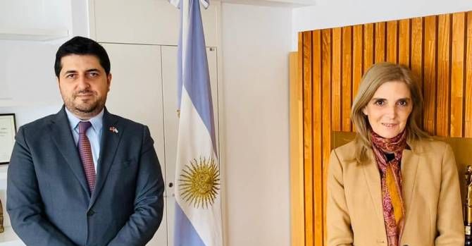 Արգենտինայում ՀՀ դեսպանը հանդիպել է այդ երկրի լրատվական պետական գործակալության նախագահի հետ