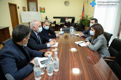 Անահիտ Ավանեսյանը Ֆրանսահայ բժշկի հետ քննարկել է Արցախում հումանիտար աջակցության հարցեր