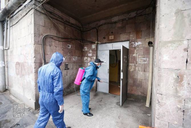 Երևանի բազմաբնակարան շենքերի վերելակներում և աղբամուղներում կատարվում է ախտահանում