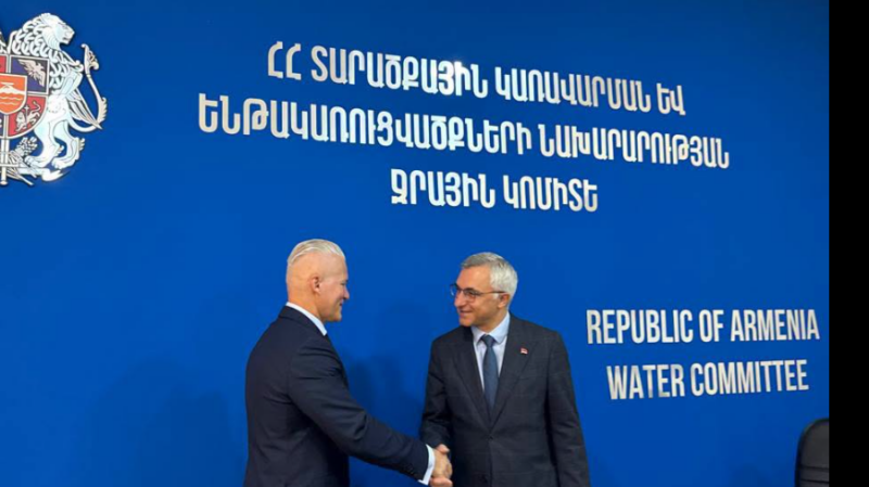 ՀՀ-ն ու Չեխիան քննարկել են ջրային համակարգերի կառավարման, ջրամբարաշինության, կեղտաջրերի մաքրման շուրջ համագործակցության հնարավորությունները