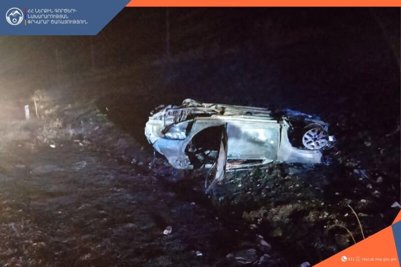 Ծովագյուղ-Շորժա-Վարդենիս ճանապարհին մեքենաներ են բախվել, հրդեհ է բռնկվել․ տուժած կա