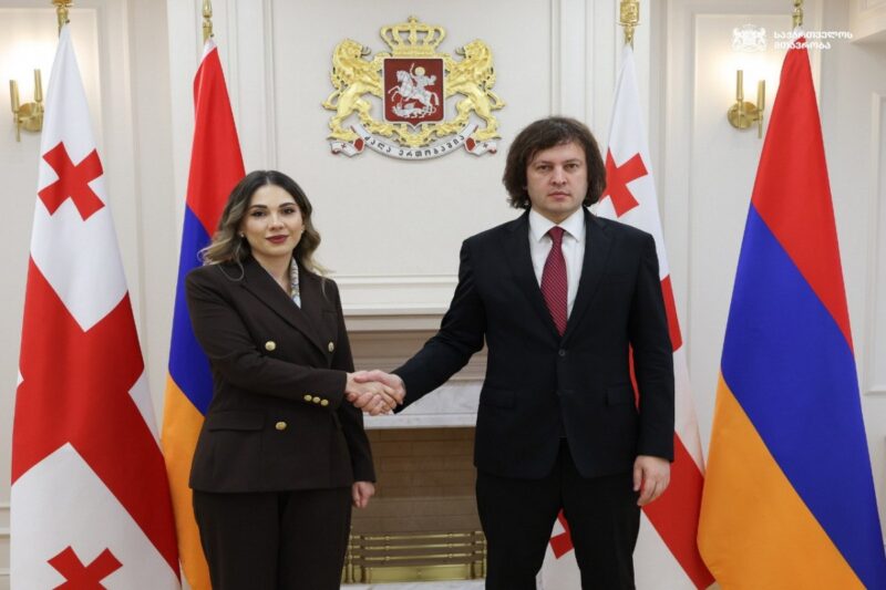 Սրբուհի Գալյանը և Կոբախիձեն քննարկել են Վրաստանի ու Հայաստանի միջև ռազմավարական գործընկերությունը