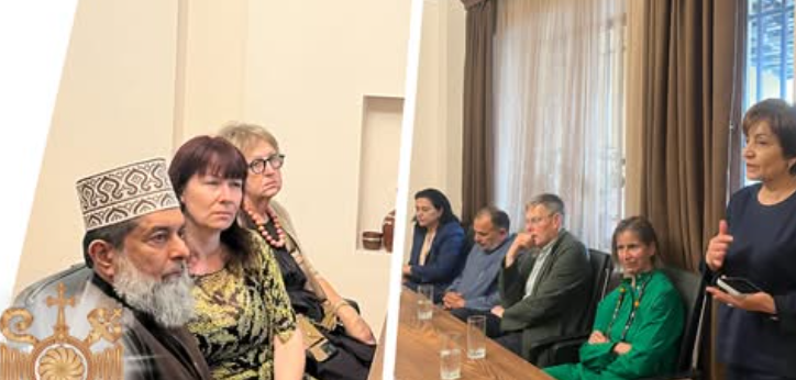 Միջկրոնական պատվիրակությունը Արցախի թեմի հետ քննարկել է բռնի տեղահանված արցախահայության մարտահրավերները