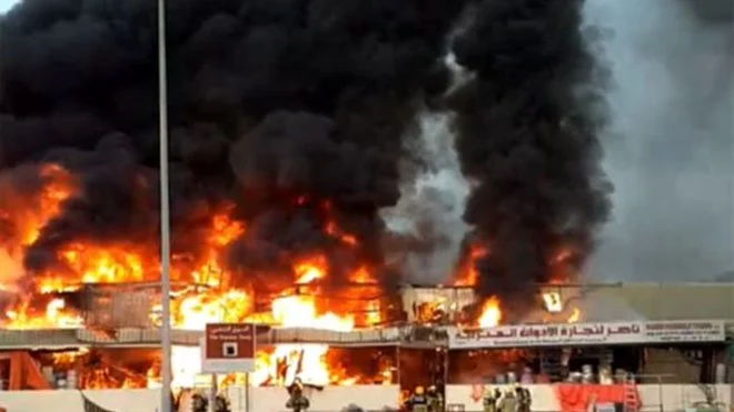 ԱՄԷ-ում շուկա է այրվում (տեսանյութ)