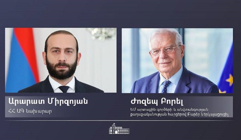 Մենք պատրաստ ենք օժանդակություն տրամադրել սահմանների դելիմիտացիայի գործում. Ժոզեպ Բորելըը նամակ է հղել Արարատ Միրզոյանին