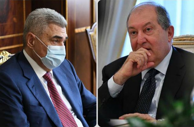 Արմեն Սարգսյանը հանդիպել է «Էրեբունի» ԲԿ գլխավոր տնօրենի հետ
