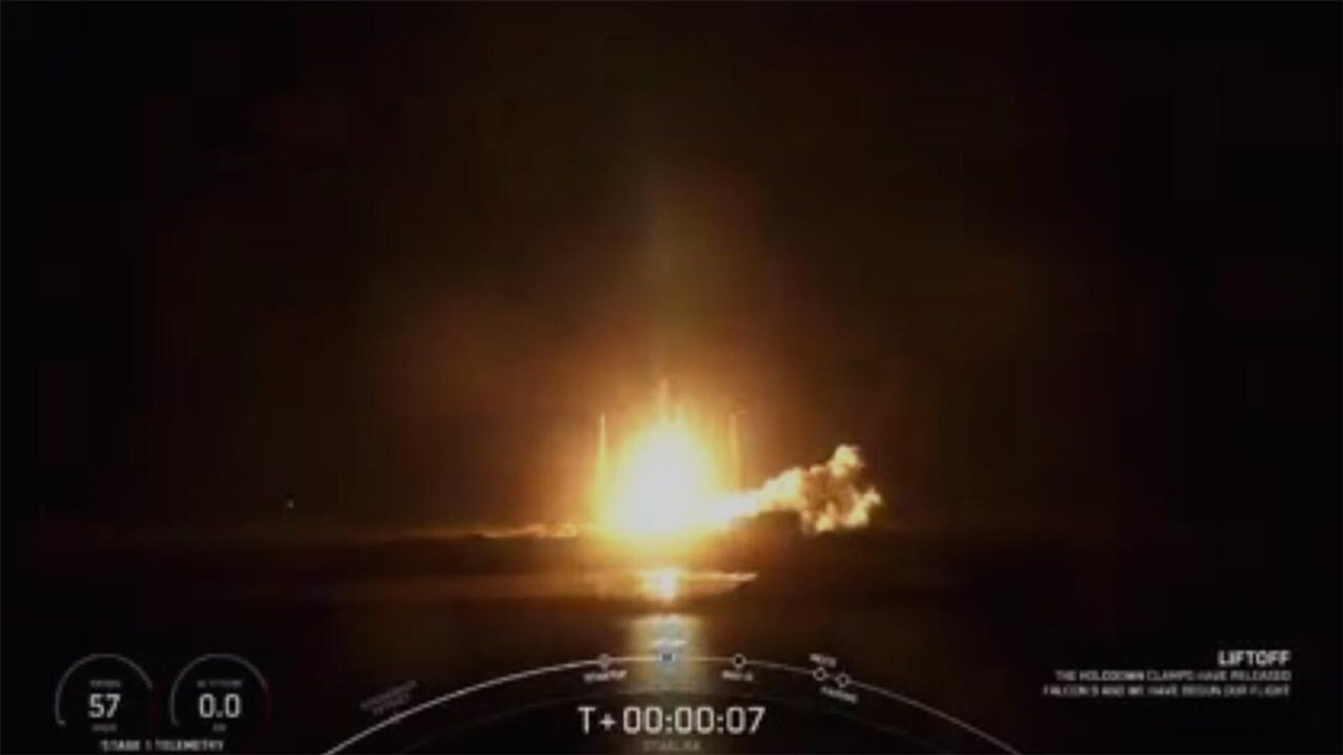 SpaceX–ը ուղեծիր է դուրս բերել ևս 56 Starlink արբանյակ. տեսանյութ