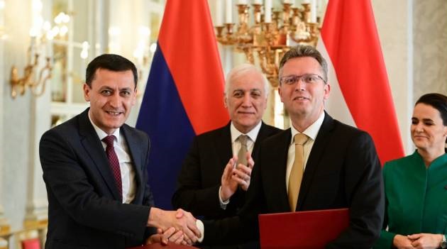 Հայաստանը և Հունգարիան մշակույթի, կրթության և գիտության ոլորտներում համագործակցության հուշագիր են ստորագրել