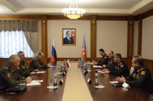 Հասանովն ընդունել է Արցախում ռուսական խաղաղապահ զորախմբի նոր հրամանատար Անդրեյ Վոլկովին