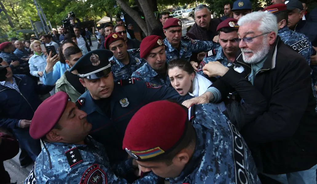 Երևանում անհնազանդության ակցիայի 56 մասնակից է բերման ենթարկվել