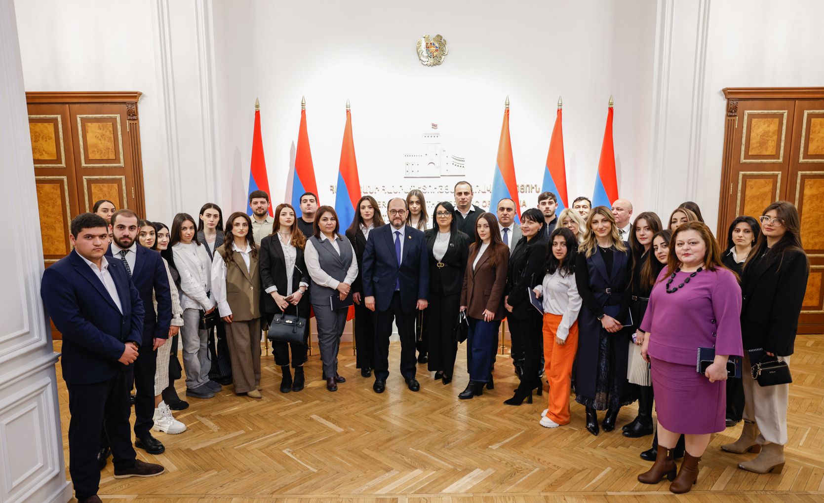 Արայիկ Հարությունյանն ընդունել է  ՀՀ պետական կառավարման ակադեմիայի  ուսանողներին