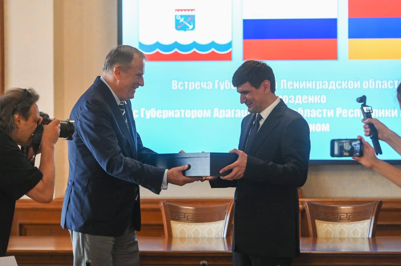 Արագածոտն-Լենինգրադ միջռեգիոնալ համագործակցությունը նոր շունչ է ստանում