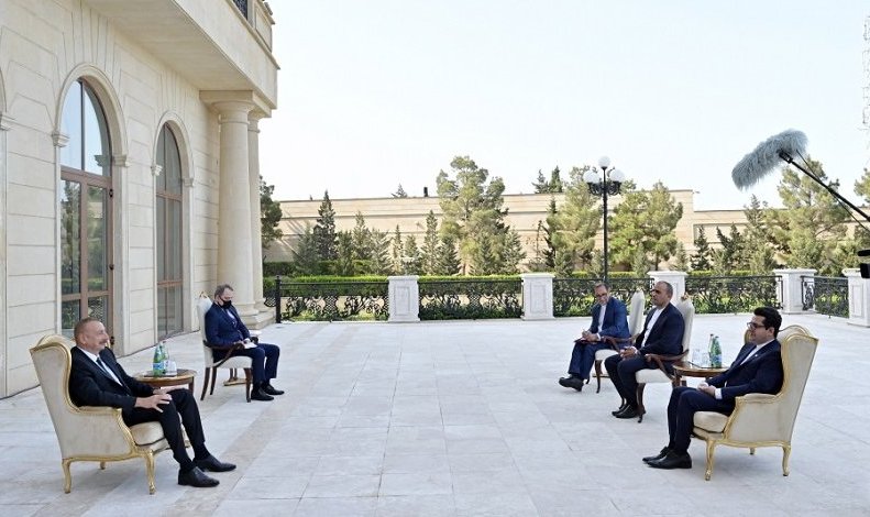 Ադրբեջանում Իրանի նոր դեսպանի և Ալիևի հանդիպմանը խոսվել է արցախյան հակամարտության մասին․ մանրամասներ