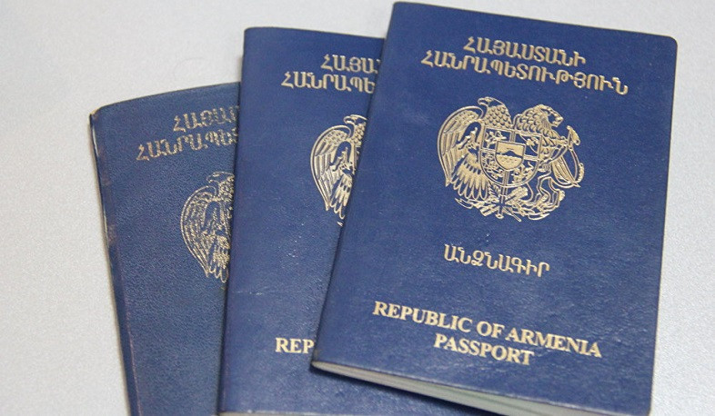 ՀՀ քաղաքացու 324 անձնագիր է տրամադրվել օտարերկրյա պետություններում՝ առանց պետտուրք գանձելու