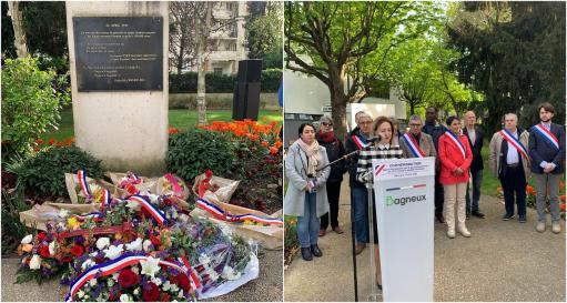 Ֆրանսիայի Շարանտոն-լը-Պոն քաղաքի հայկական խաչքարի առջև տեղի ունեցավ Հայոց ցեղասպանության 108-րդ տարելիցին նվիրված հանդիսավոր արարողություն