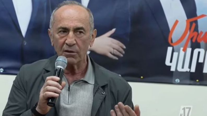Եթե Փաշինյանն ընտրվի, մեր ապագան «Արևմտյան Ադրբեջանն» է. Ռոբերտ Քոչարյան